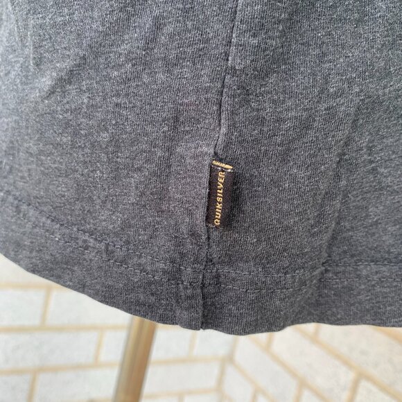 QUICKSILVER T-SHIRT MENS SIZE LARGE 100% COTTON GRAY BLUE - Picture 7 of 7